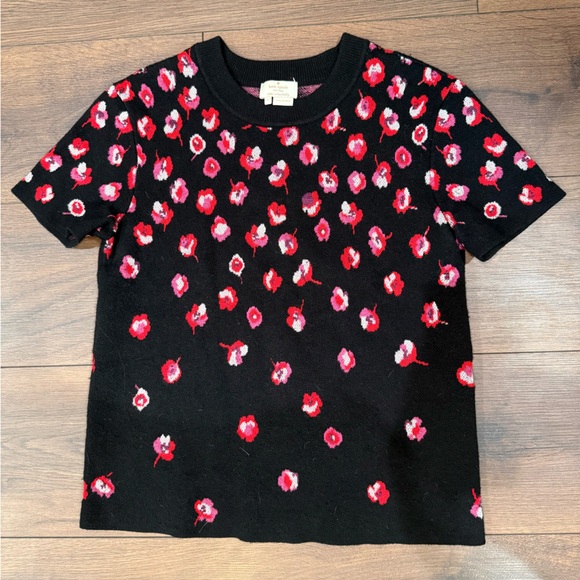 kate spade Sweaters - Kate Spade Falling Petals Knit Pullover Crew Neck Sweater Top
